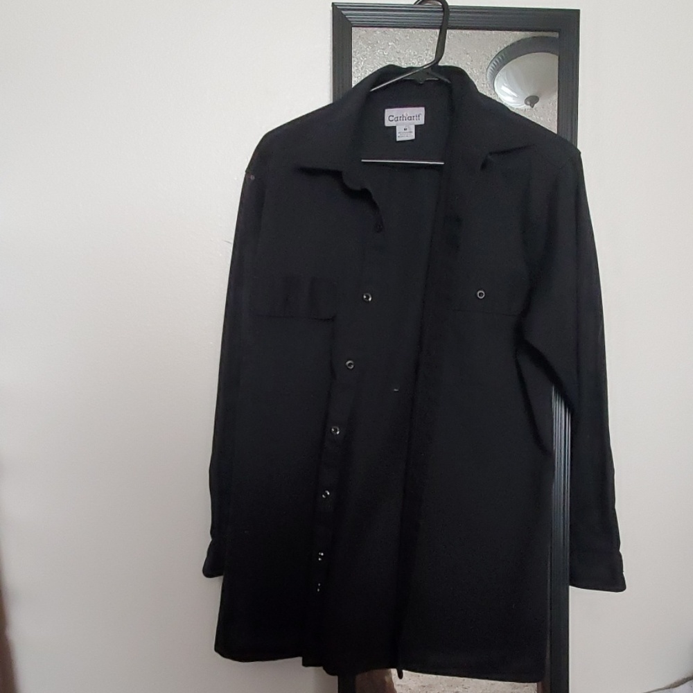 Mens carhartt button up